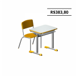 Conjunto escolar – CJA-03 (AMARELO)