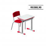 Conjunto escolar – CJA-04 (VERMELHO)