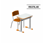 Conjunto escolar – CJA-01 (LARANJA)