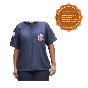 Camiseta Polo Feminina – ASP – Polícia Penal